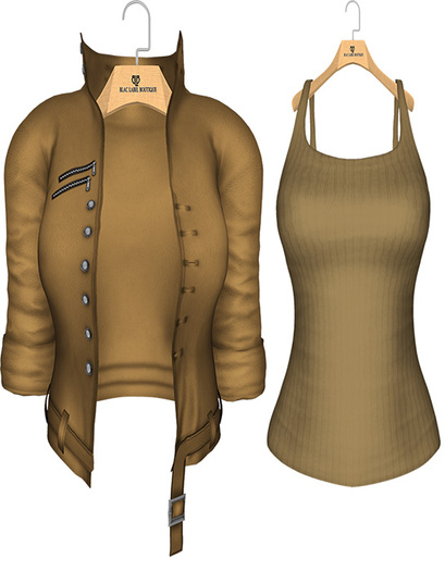 {BLB} Surrender Jacket&Tank~Oak