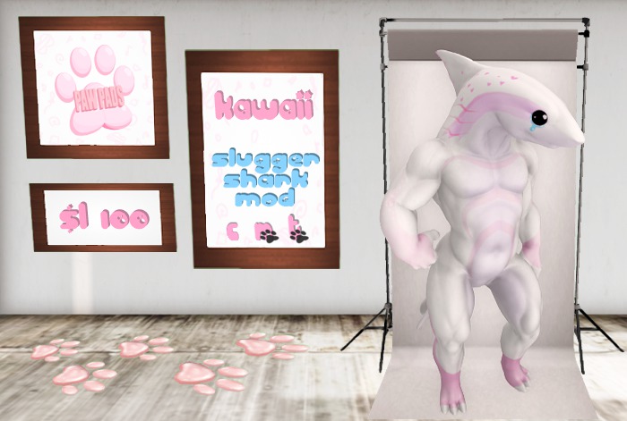 ~{PawPads}~ Kawaii Shark