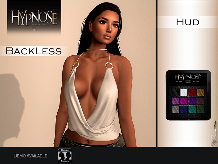 HYPNOSE - BACKLESS TOP MESH 