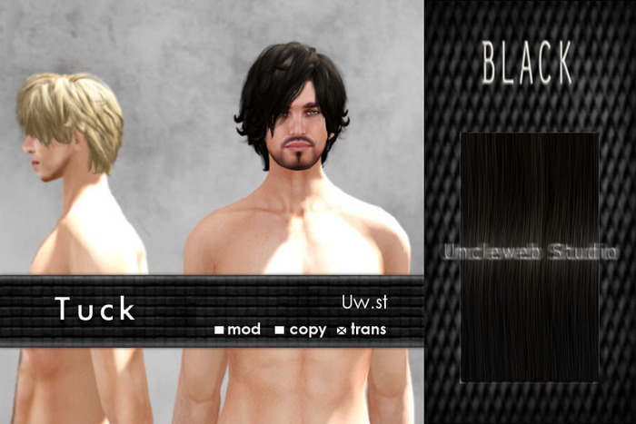 Uw.st Tuck-Hair Black