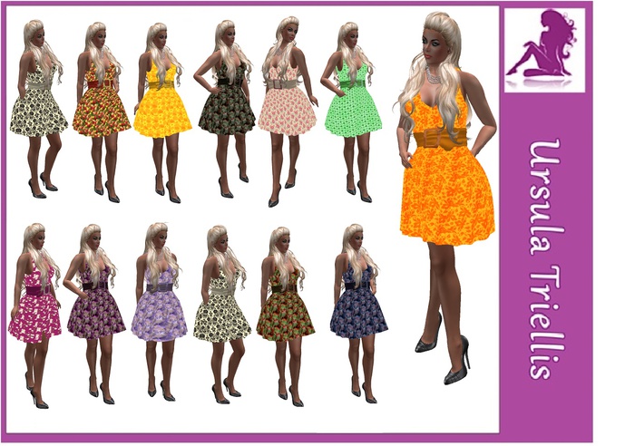 0004787 MiniDress Flared Belted (Touch Texture)