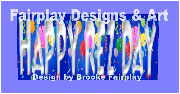 Musical CeLEbRaTE Happy Rez Day Windblown Banner  TOUCH ME