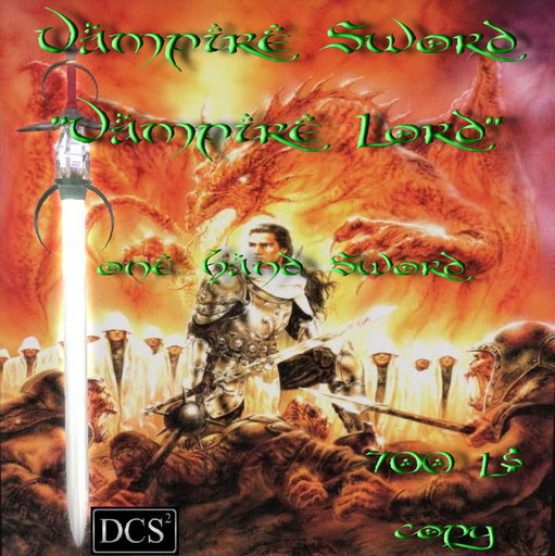 Vampire Sword "Lord"