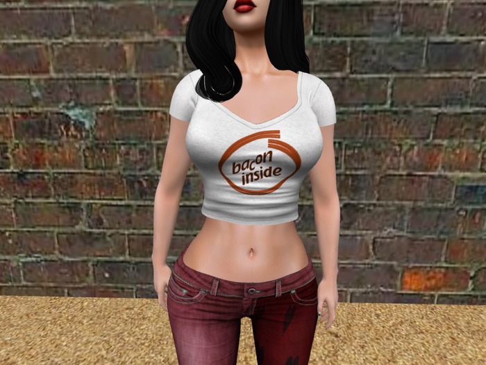 Bacon Inside - Girl Shirt