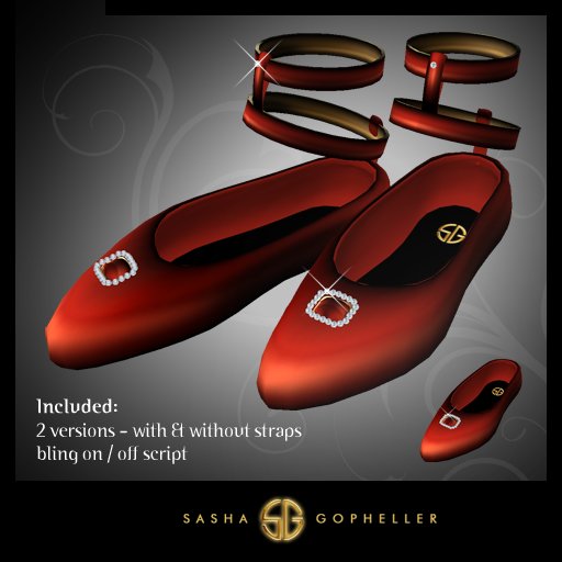 -SG- Ballet Shoes Red