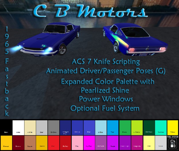 CBM 1965 Mustang Fastback