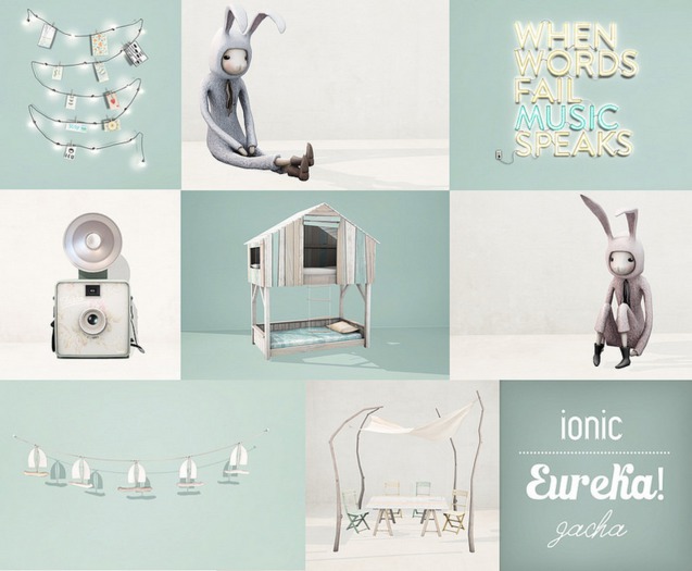 SALE! *ionic* Eureka! - Complete Set WITH RARE