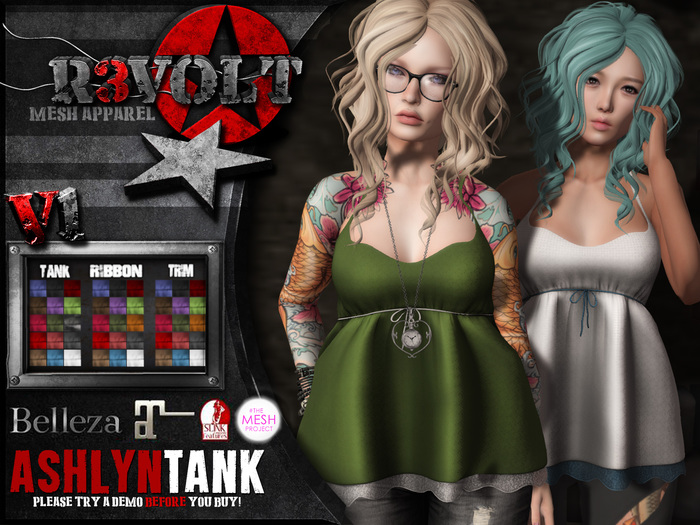 [R3] - Ashlyn Tank DEMO [V1]