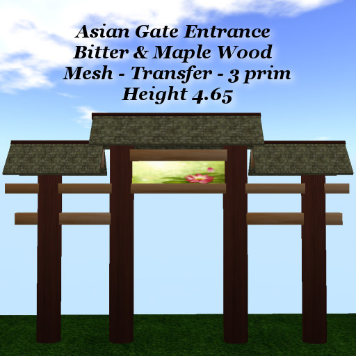 Asian Gate Entrance Bitter & Maple