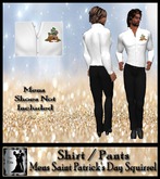 Mens Saint Patrick's Day Squirrel 5