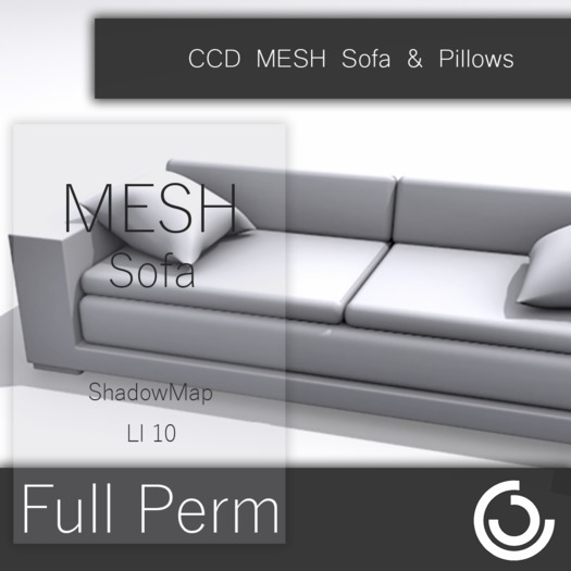 Gift MESH Sofa & Pillows