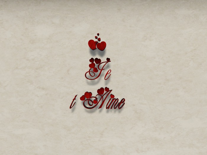 JE T AIME