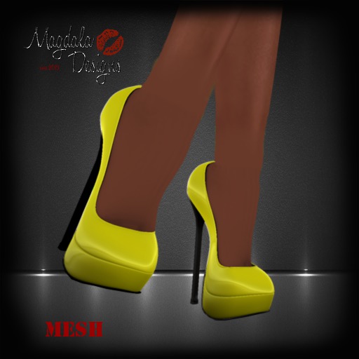 *MD* London Yellow Pumps