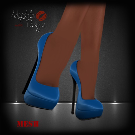*MD* London Blue Pumps