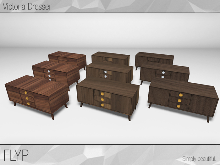Victoria Dresser Bundle ◆LOW LI MESH FURNITURE◆