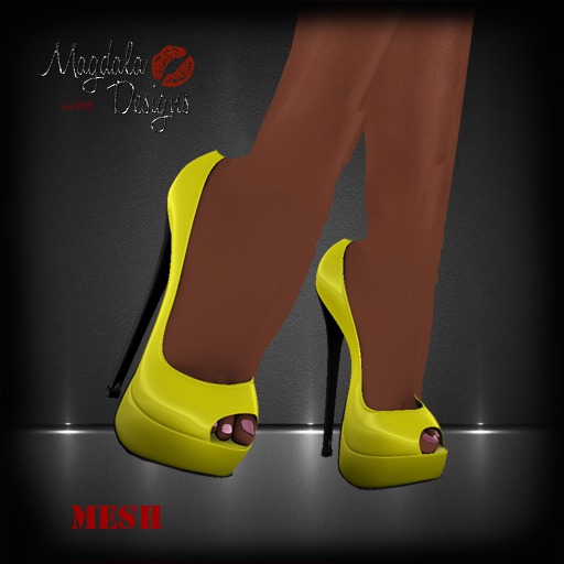 *MD* Milano Yellow Pumps