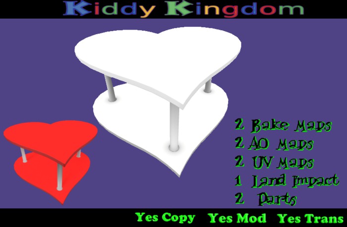 (KK) Heart Shelf 