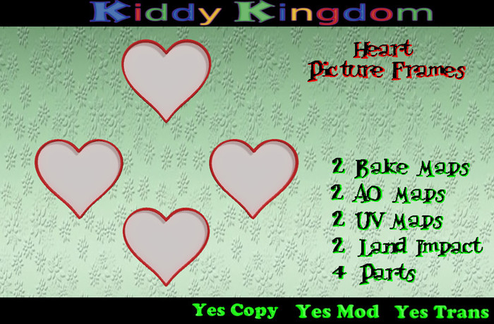 (KK) Heart Frame