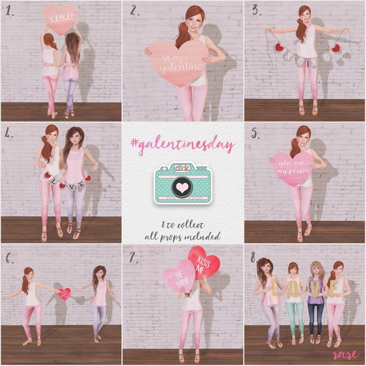 .click. #galentinesday - 8 RARE