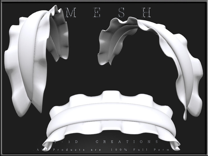 T-3D Creation [19 For Accessory - NANO -] MESH - Full Perm