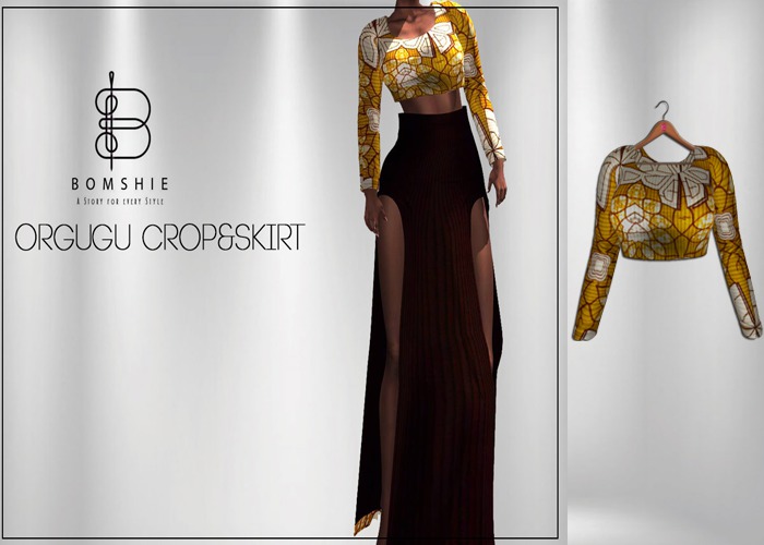<*>B<*> Orgugu Top Golden Flowers