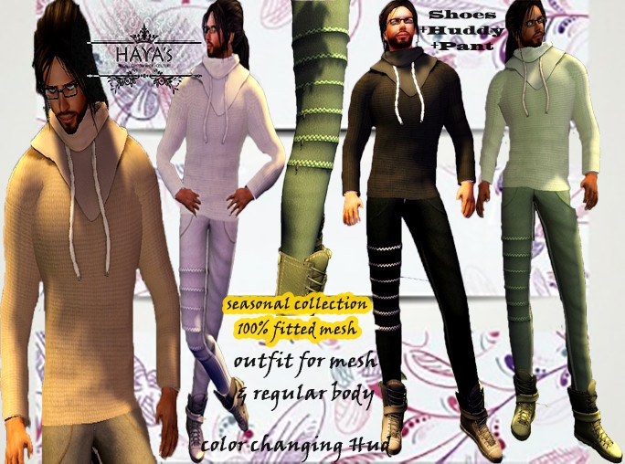 long pant with top gray