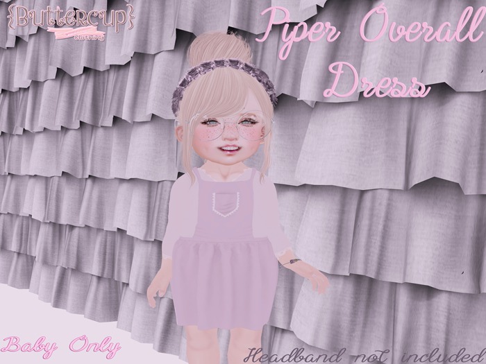 {Buttercup} - Piper Overall Outfit - Green Pack