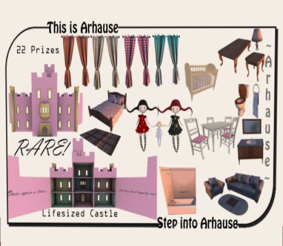 Arhause - My play castle - Castle  RARE