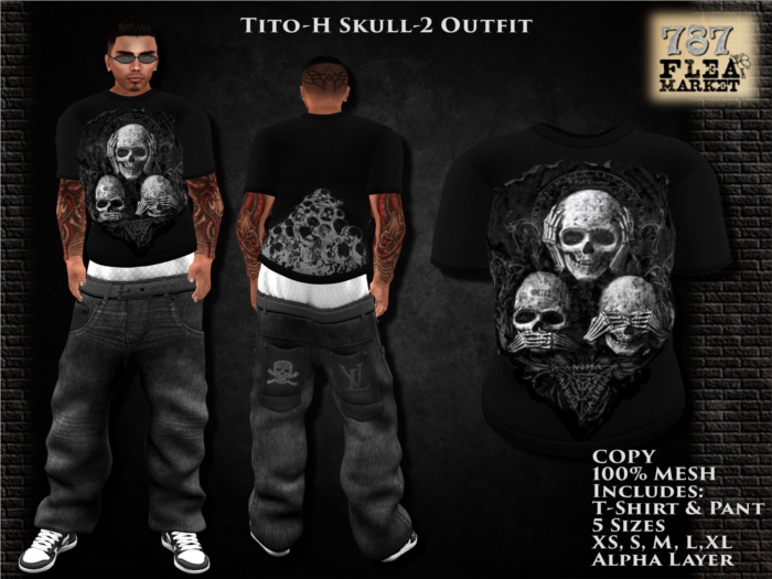 Tito H Skull-2 Outfit