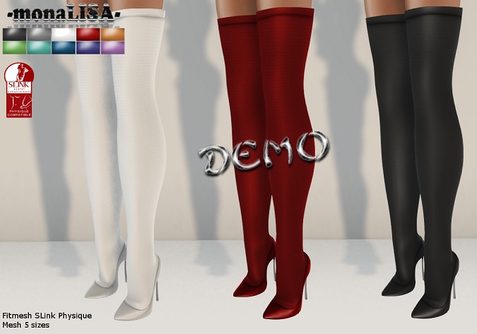 -mL- Tammy Boots ( Physique/Mesh) - DEMO
