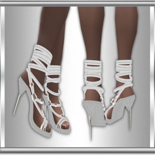Alice Heels White/White