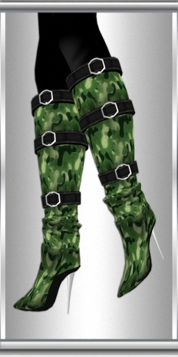Camo Boots Green