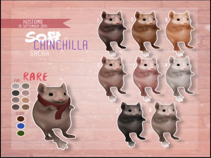 SALE  40% OFF - Fawny - Soft Chinchilla - RARE