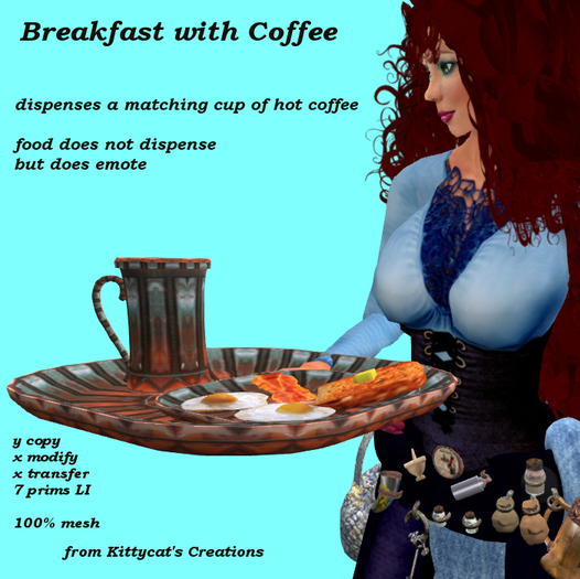 Breakfast Coffee Tray box