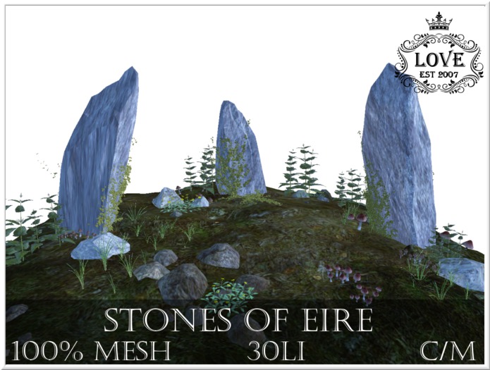LOVE - STONES OF EIRE - MYSTIC STONES SERIES