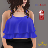 { M.S} Camilla Top Blue