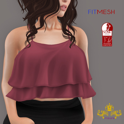 { M.S} Camilla Top Rose