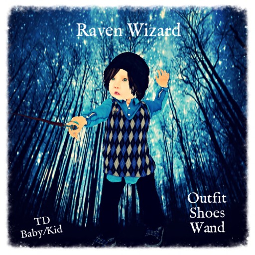 {SM}Raven Wizard (Boy)