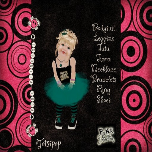 {SM}Punk Princess Totsipop (Teal)