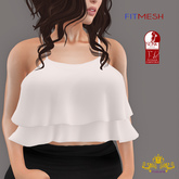 { M.S} Camilla Top White