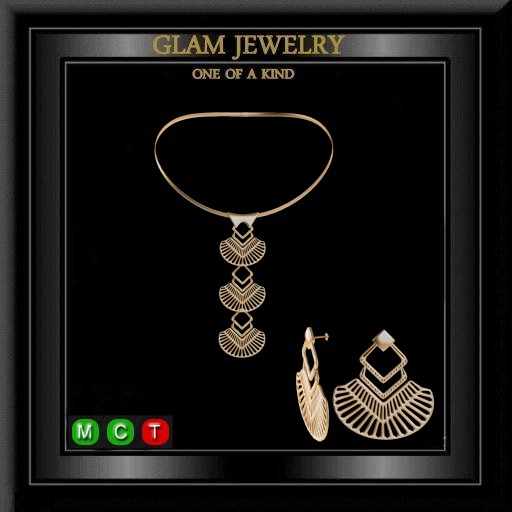 Fan Set Gold