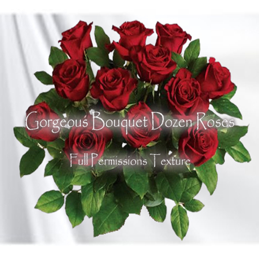 Full Perm Bouquet Rose Texture