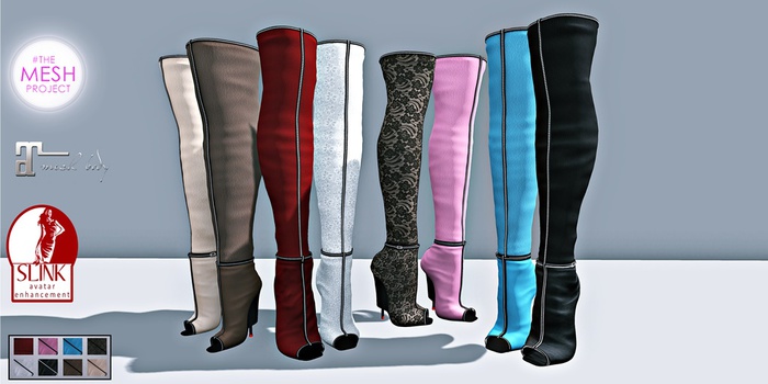 DEMO - MAVEN kNEE hIGHT Boots Colors