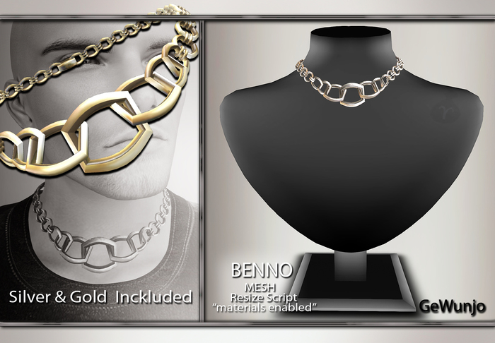 GeWunjo : BENNO male necklace