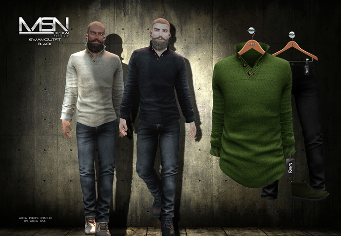 [MSN Design] Ewan Outfit [GREEN]