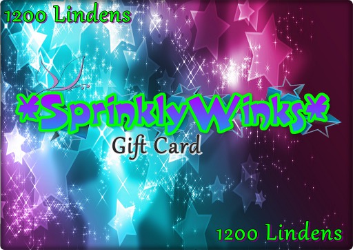 *S*W* 1200L Gift Card