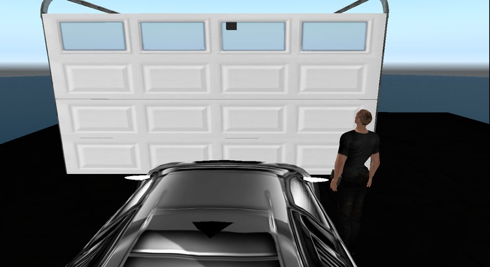 Garage Door - with Remote Control