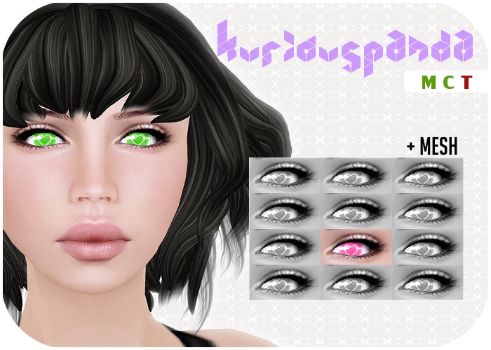 {KP} Powerpuff Eyes Pinku + Mesh