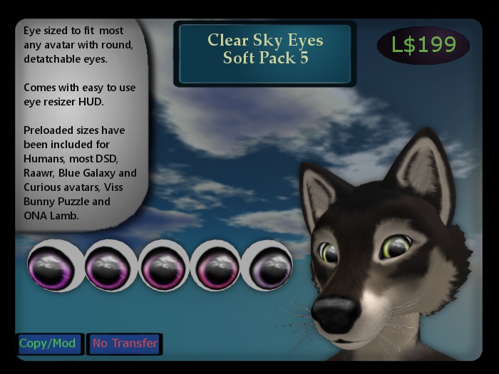 Clear Sky Eyes: Soft 5