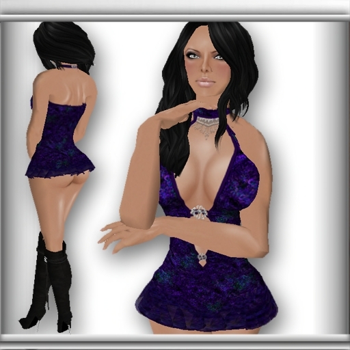 Microdress Blue